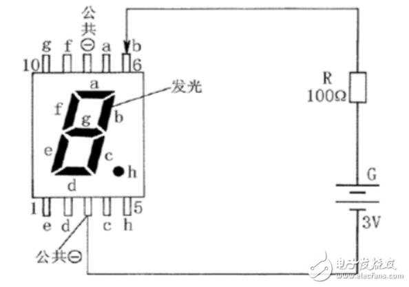 led数码管怎么接线