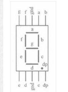七段数码管怎么接