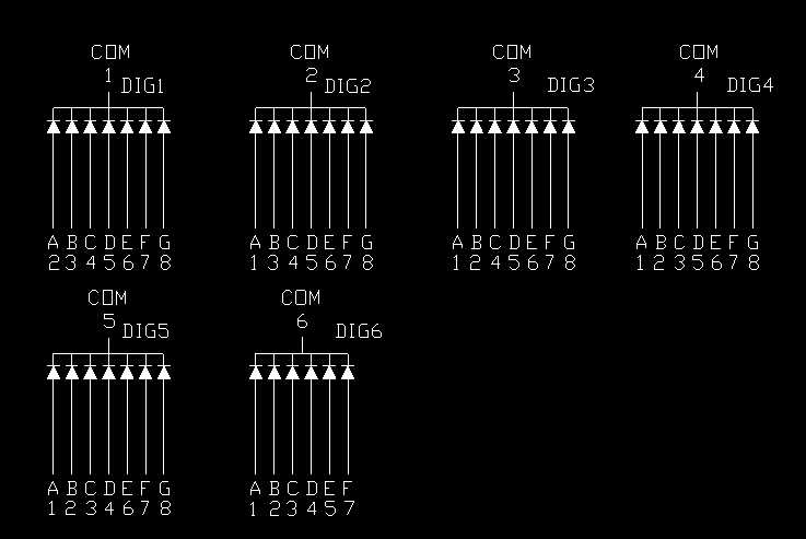 信恩三位数码管XE2702C电路图2